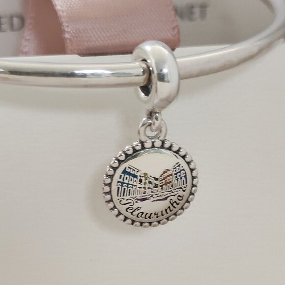 Pandora Pelourinho Travel Vacation Exclusive Dangle Charm S925 Silver with box - Picture 1 of 6